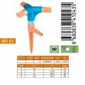 Medalyan MD-03 Normal 3 Lü Sprink (Uzun ) Kazıklı Döner Fıskiye
