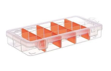 15 BÖLMELİ PLASTİK ORGANİZER 20x10x3cm
