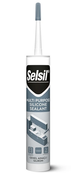 SEL-2528	Genel Amaçlı Silikon 280gr Beyaz Selsil