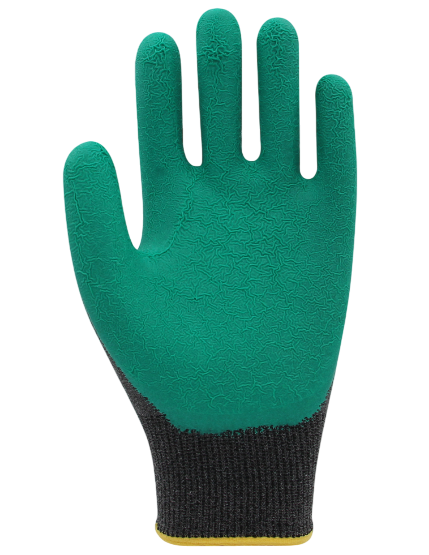 PL-17-FLEX-10	PL 17 FLEX NO:10 BEYBİ POLYASTER ELDİVEN YEŞİL GRİ 12li
