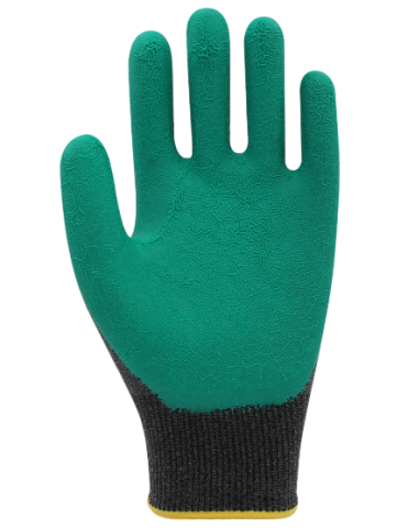 PL-17-FLEX-10	PL 17 FLEX NO:10 BEYBİ POLYASTER ELDİVEN YEŞİL GRİ 12li